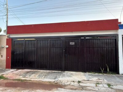 casa en renta en merida, francisco de montejo- 2 habitaciones semi amueblada